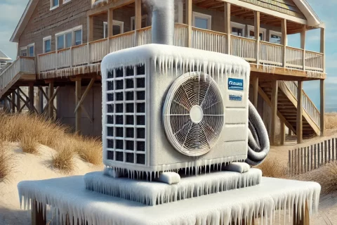 Frozen heat pump OBX