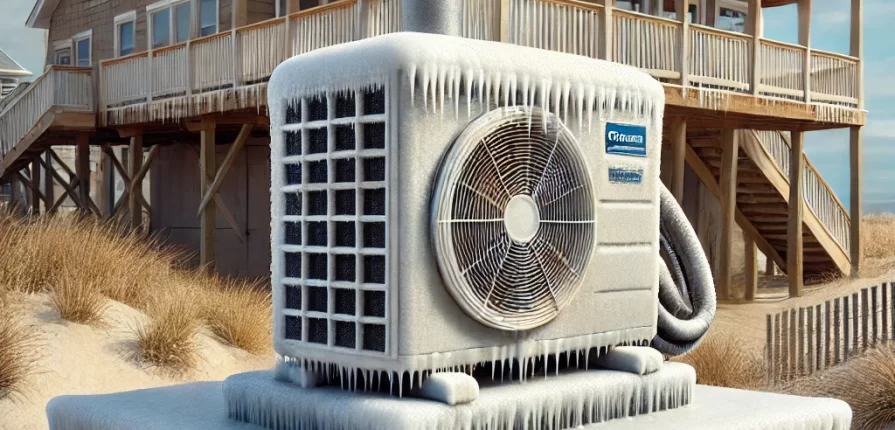 Frozen heat pump OBX